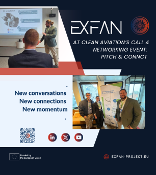exFan’s Pitch at the Clean Aviation “Pitch & Connect” Networking Event in Brussels